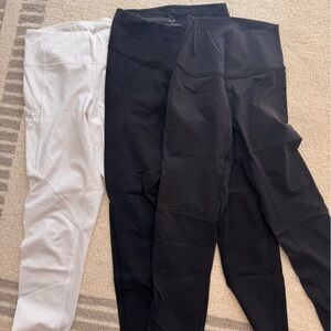 Lululemon Athletica Black and White Leggings